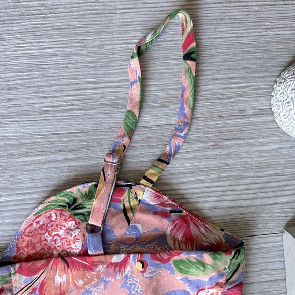 LF tropical print crop top size XS NWT - Picture 14 of 16